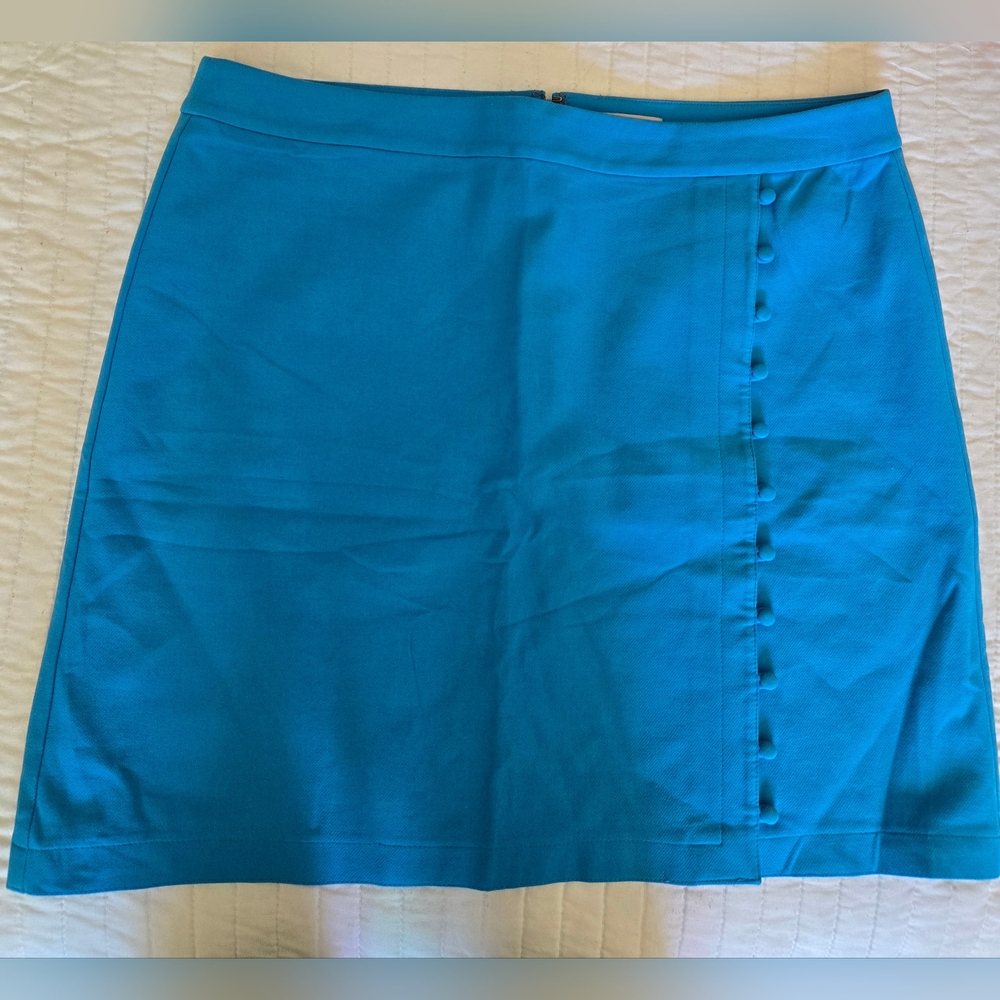 Turquoise skirt